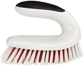 OXO Good Grips All Purpose Scrub Brush with durable bristles and an ergonomic handle for gentle cleaning around hands and fingernails during paronychia home care.